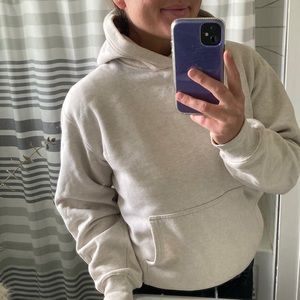 TNA Cozy Sweatshirt - Size Small - Oatmeal color